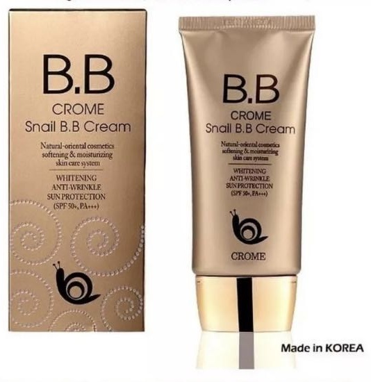 CROME BB крем с муцином улитки с SPF 50 PA ++ BB крем Подстраивается 50 мл