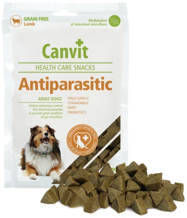 Canvit Antiparasitic подушечки с ягненком 200 г