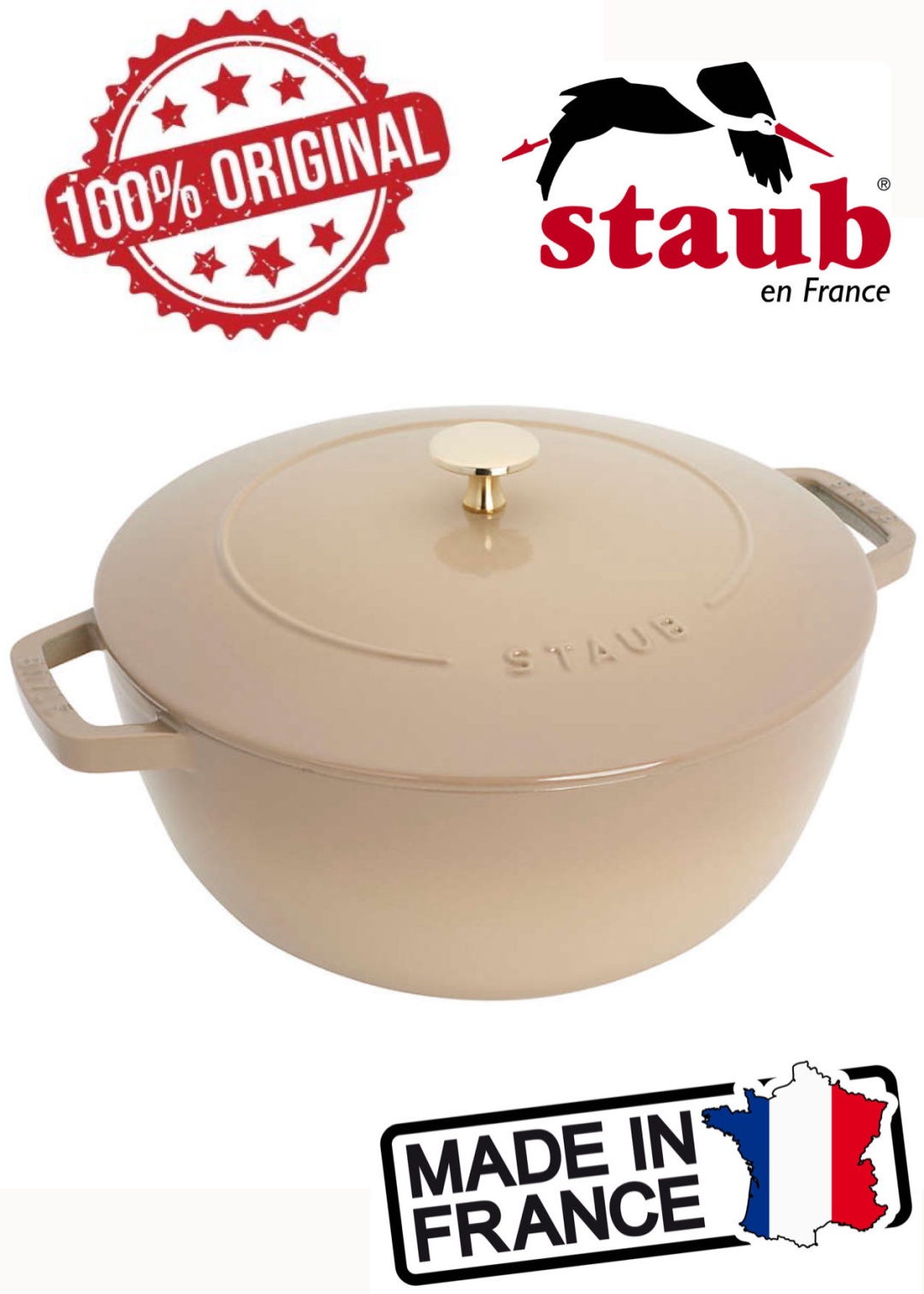 Казан Staub 4.8 л, чугун