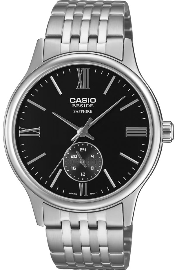 Кварцевые CASIO BMS-100D-1AVDF нержавеющая сталь