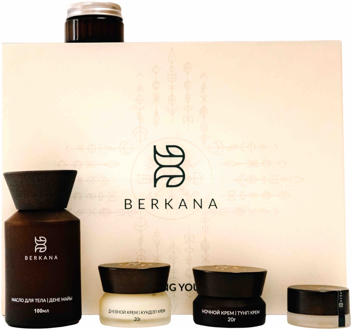 Berkana «Мелодия момента» набор по уходу за лицом и телом для женщин