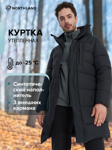 Пуховик Northland черный