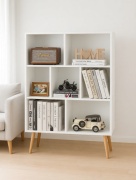 Стеллаж напольный , 80x24x110 см, белый