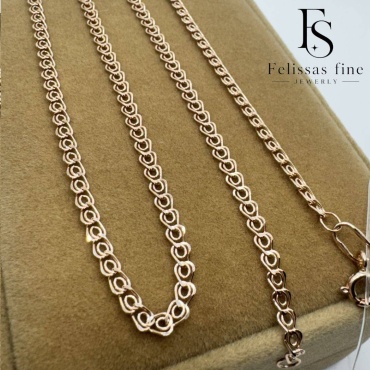 Felissas fine 07545 длина 55 см, вес 2.4 г золото, плетение лав