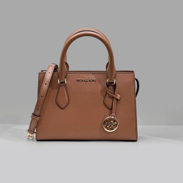 Сумка сетчел Michael Kors искусственная кожа коричневый