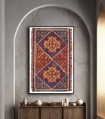 Araystudio.kz картина Ою өрнек 80x120 см