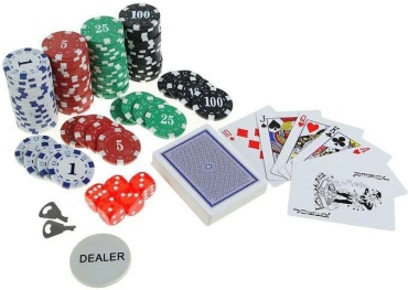 PokerStars набор для покера, кейс алюминиевый 100 фишек