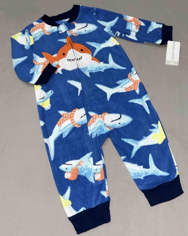Комбинезон carters love синий, белый
