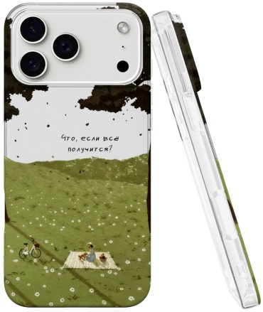 Чехол Mcover для Apple iPhone 17 Pro Max рисунок