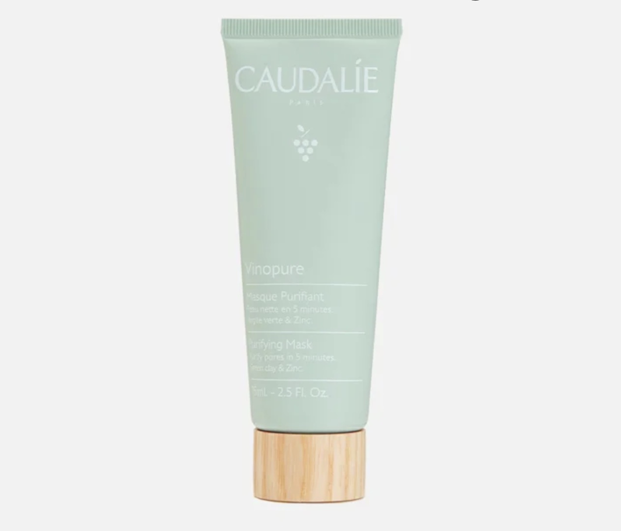 Маска для лица Caudalie глиняная Vinopure Purifying Mask 75 мл
