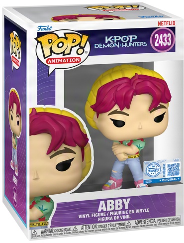 Funko POP! Animation KPop Demon Hunters Abby (Soda Pop) (Exc) (2433) 10 см 1 шт