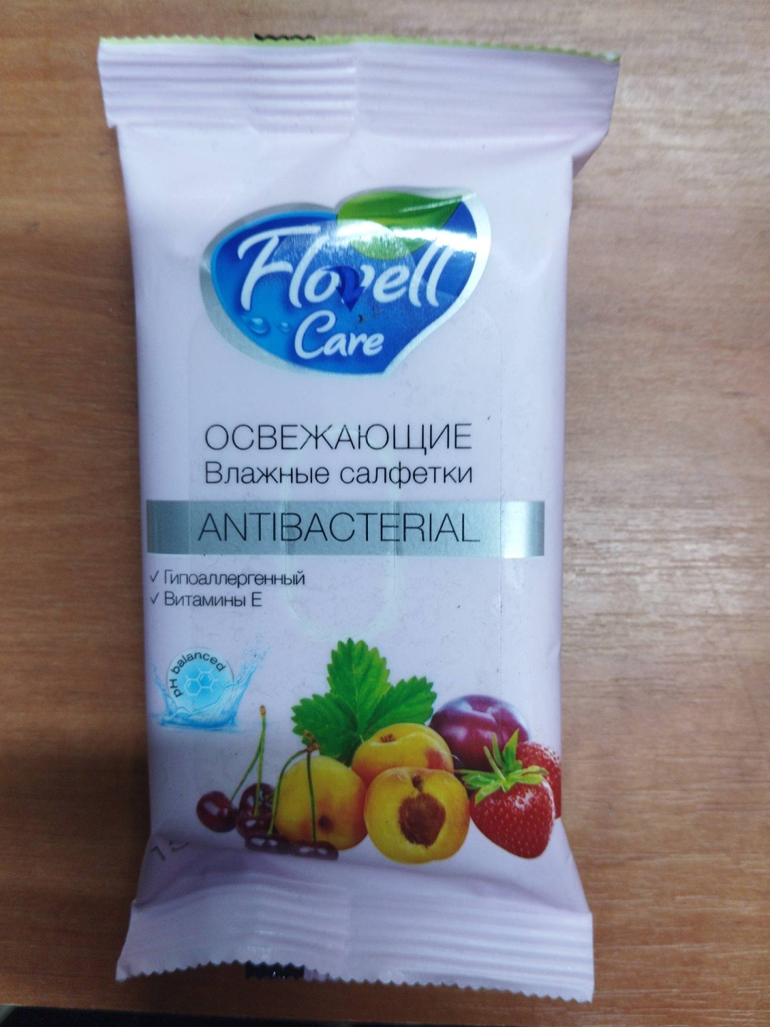 Влажные салфетки Flovell 15 шт