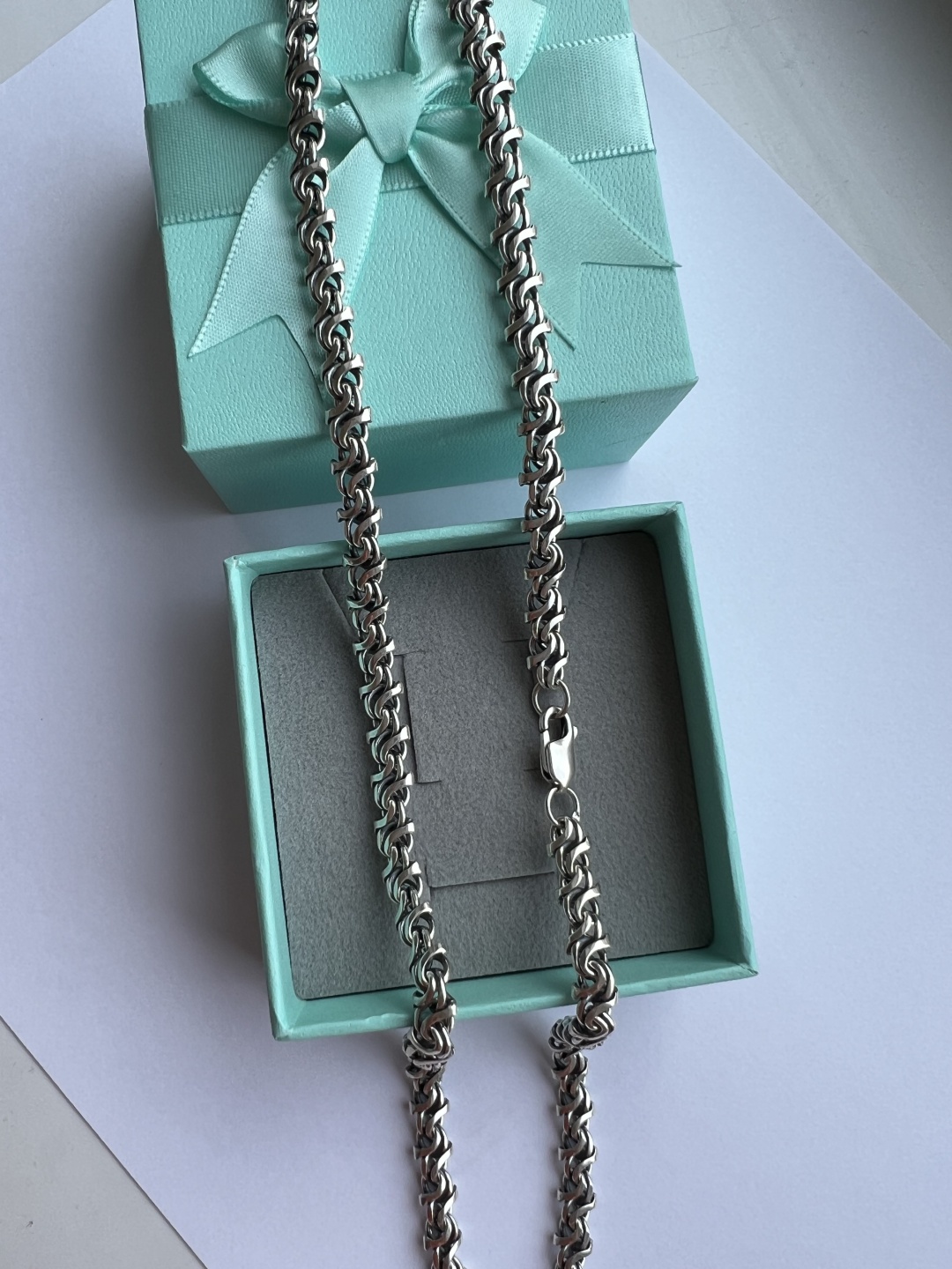 ASAL SILVER 041537660 длина 50 см, вес 40 г серебро, плетение колос