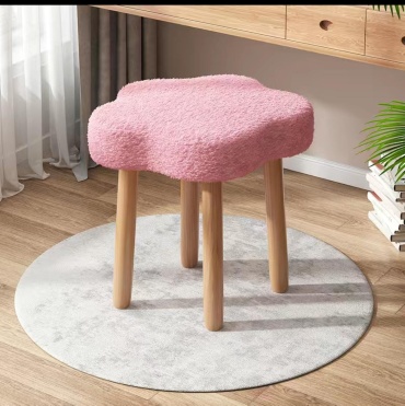 Табурет Цех 23 Облако, 45x42x42 см, розовый 1 шт.