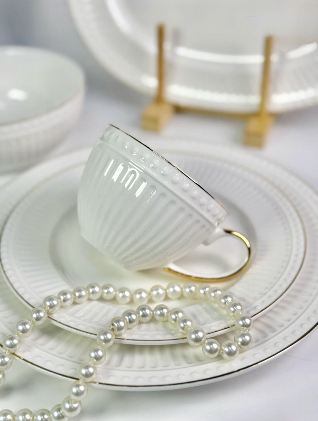 Сервиз на 6 персон SANI collection , предметов: 32, чайно-столовый, фарфор