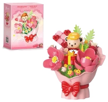 Конструктор 0457 Toys конструктор «Мишка Тедди» 7410, деталей 225 шт