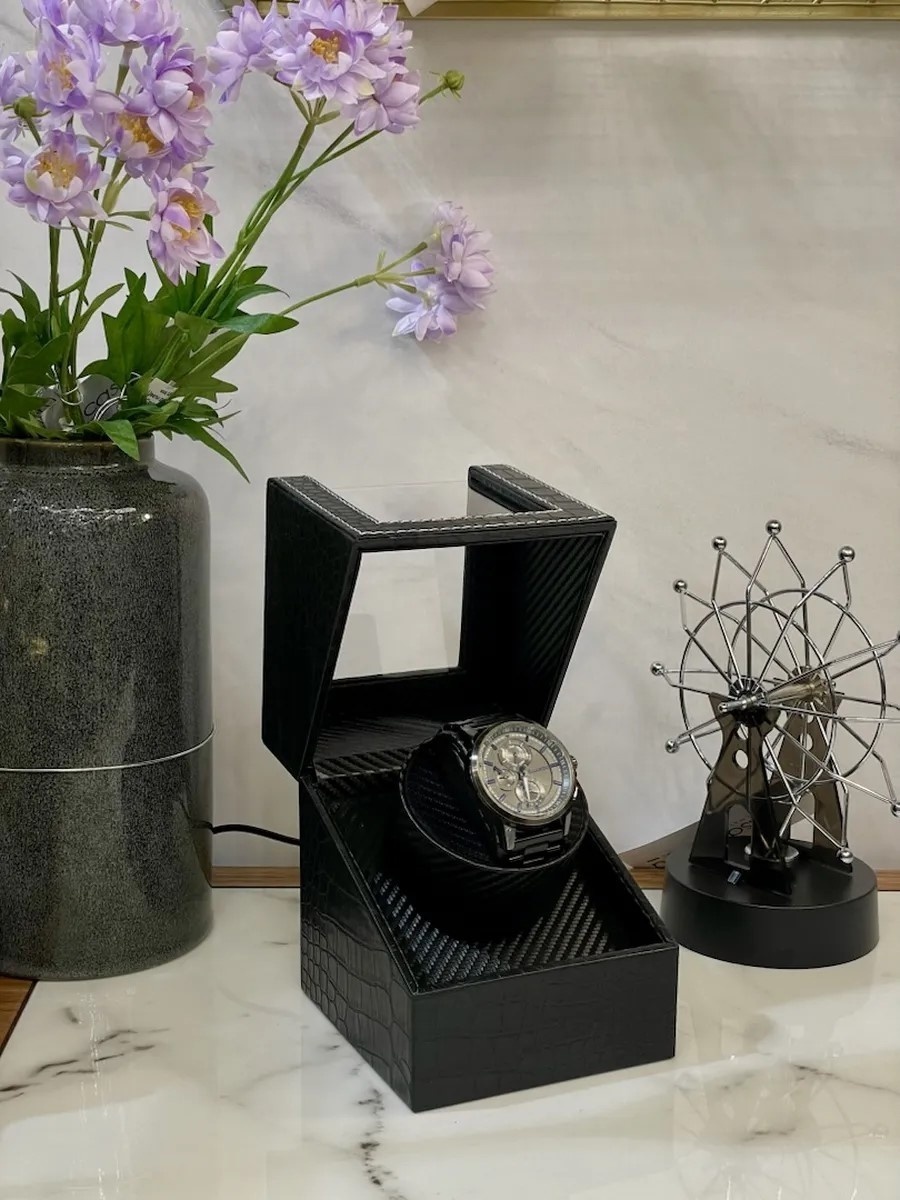 Шкатулка TimeBox 1 отделений, черный