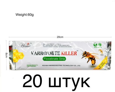 Полоски от варроатоза для пчел 795864819 20 шт