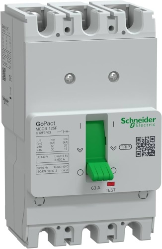 Schneider Electric автоматический выключатель 3P 400 A, 50 кА, 415 В