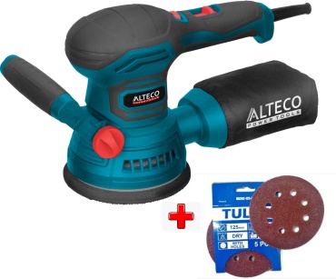 Шлифмашина эксцентриковая ALTECO 400-125 E