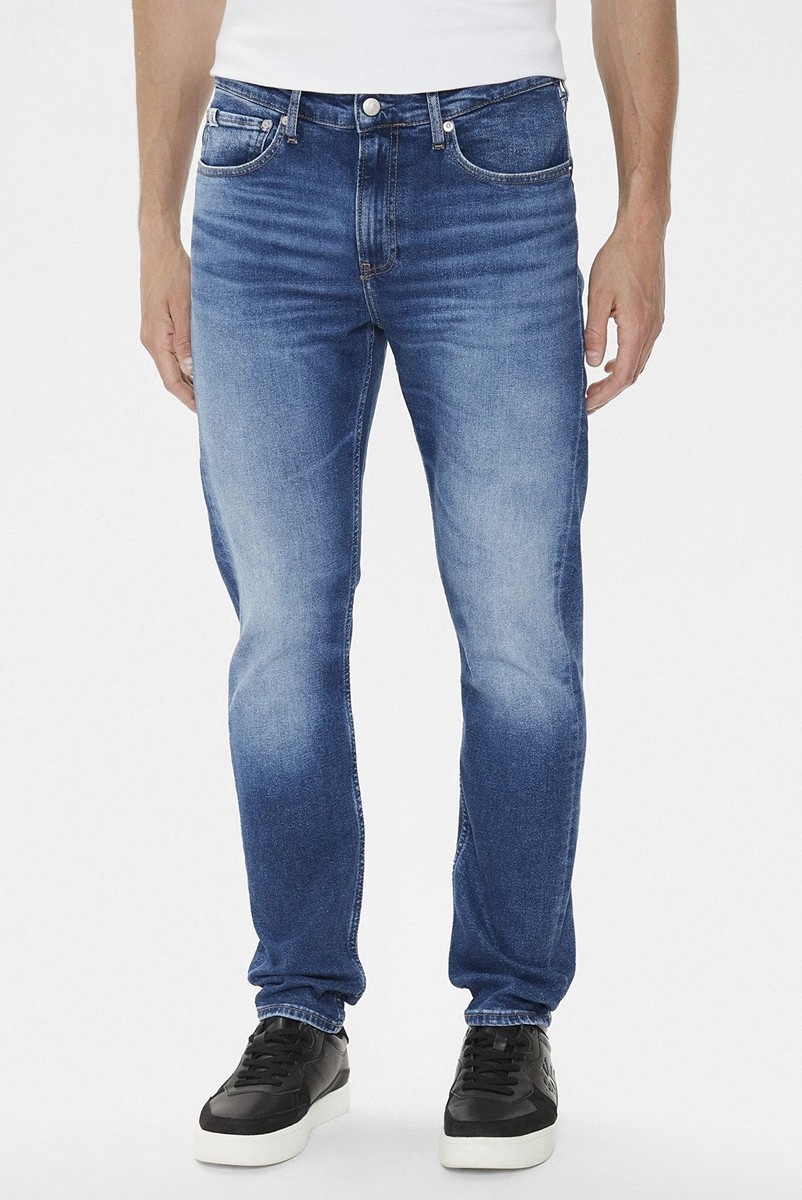 Джинсы прямые Calvin Klein Jeans синий