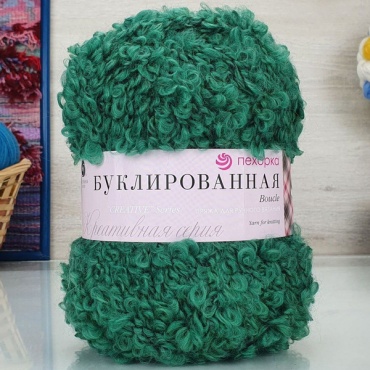 Моток Пехорка Буклированная 117 киви 220 м 200 г