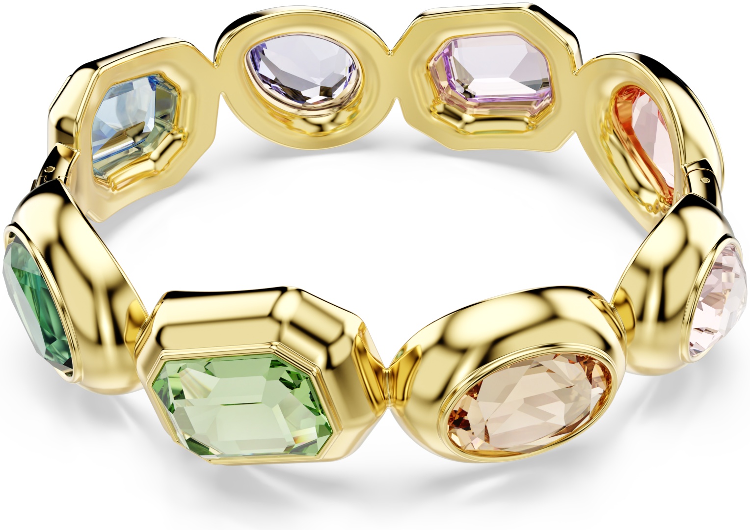 Swarovski длина 17 см бижутерный сплав, кристаллы Swarovski