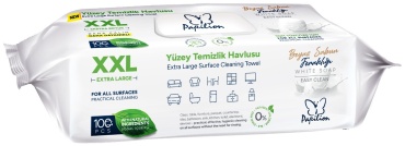 Влажные полотенца Papilion XXL White Soap для уборки 100 шт