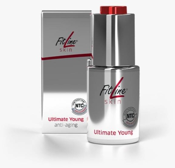 FitLine крем-сыворотка Ultimate Young для лица, для области вокруг глаз, для зоны декольте, для носогубной области 15 мл