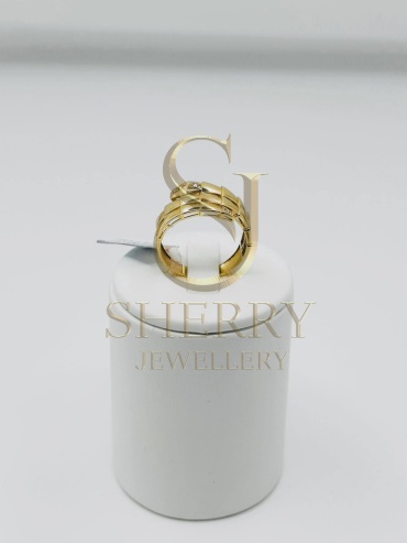 SHERRY 70163 размер 19 вес 2.31 г золото, фианит