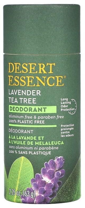 DESERT ESSENCE с лавандой и чайным деревом дезодорант для женщин 63 г
