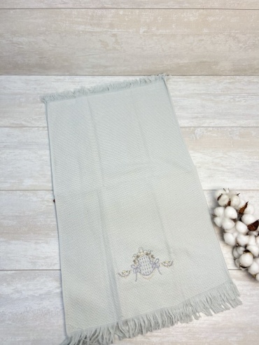 Полотенце Textile Boutique 60x40 см, лен, махровая ткань, 1 шт,