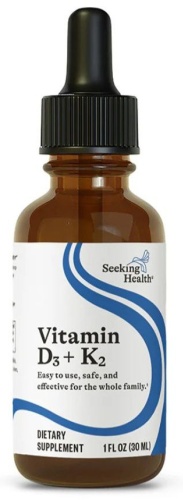 Seeking Health Vitamin D3+K2 Drops раствор 30 мл