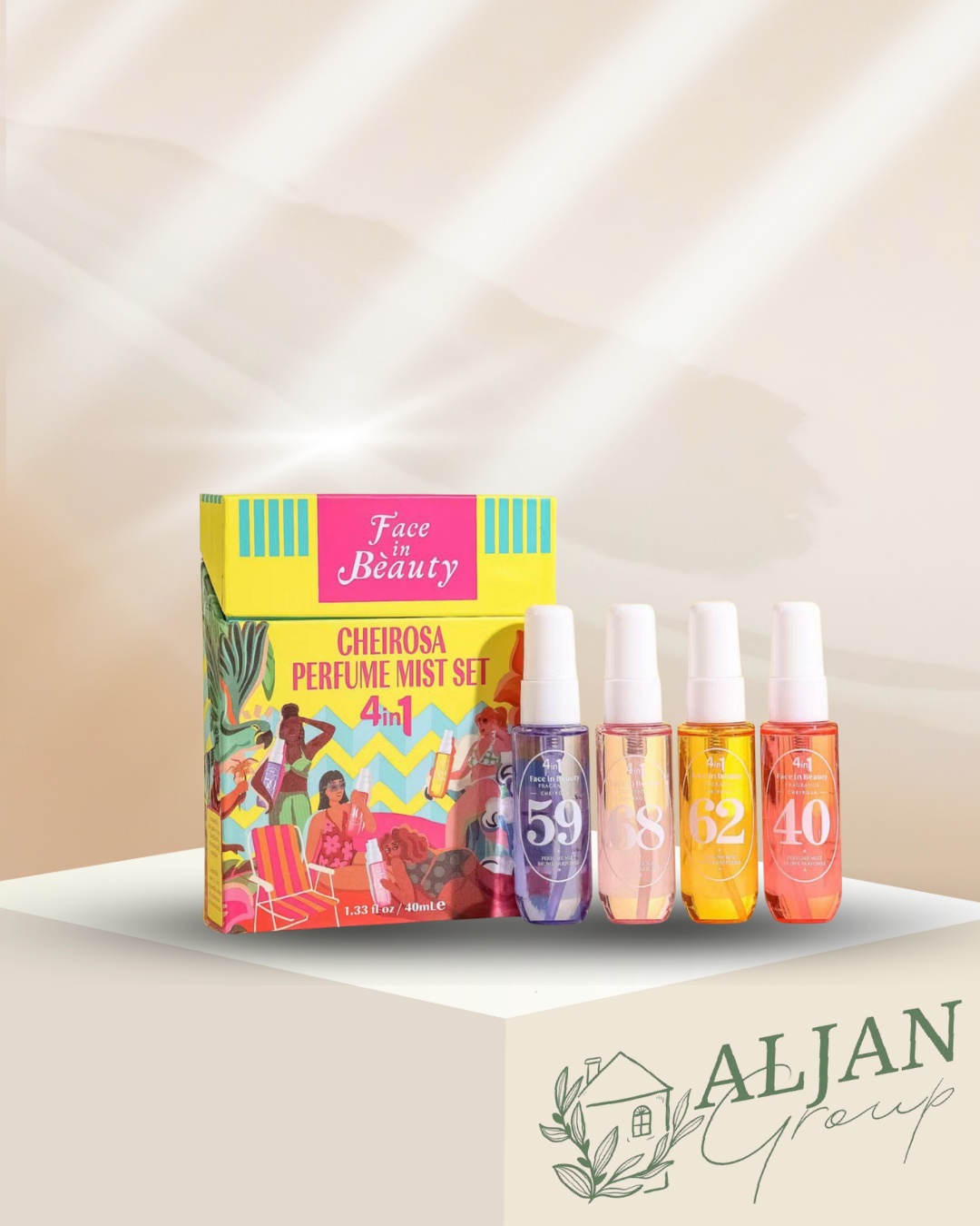 Aljan PerFume Mist Set набор для тела для женщин