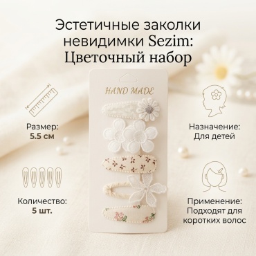 Заколки невидимки ”Sezim”