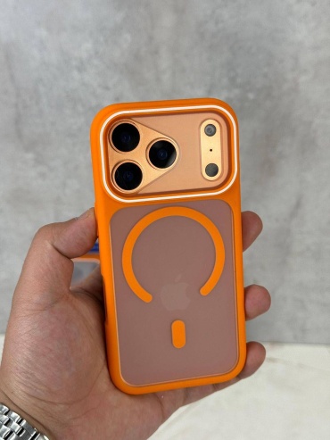Чехол ALLSMART для Apple iPhone 17 Pro Max оранжевый