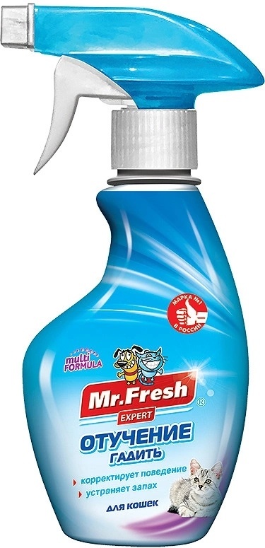 Средство Mr.Fresh Expert Отучение гадить спрей отпугивающий для кошек 200 мл
