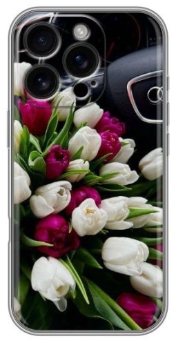 Чехол для Apple iPhone 16 Pro рисунок