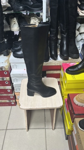 Сапоги черный