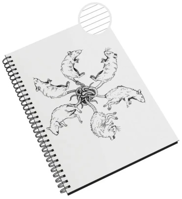 Записная книжка Каждому Своё Animals 154454591, A5, 48 л, прозрачный