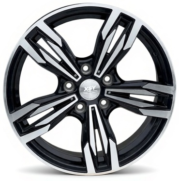 RNO 1052 6x14/4x114.3 D67.1 ET35 4 диска черный, серебристый