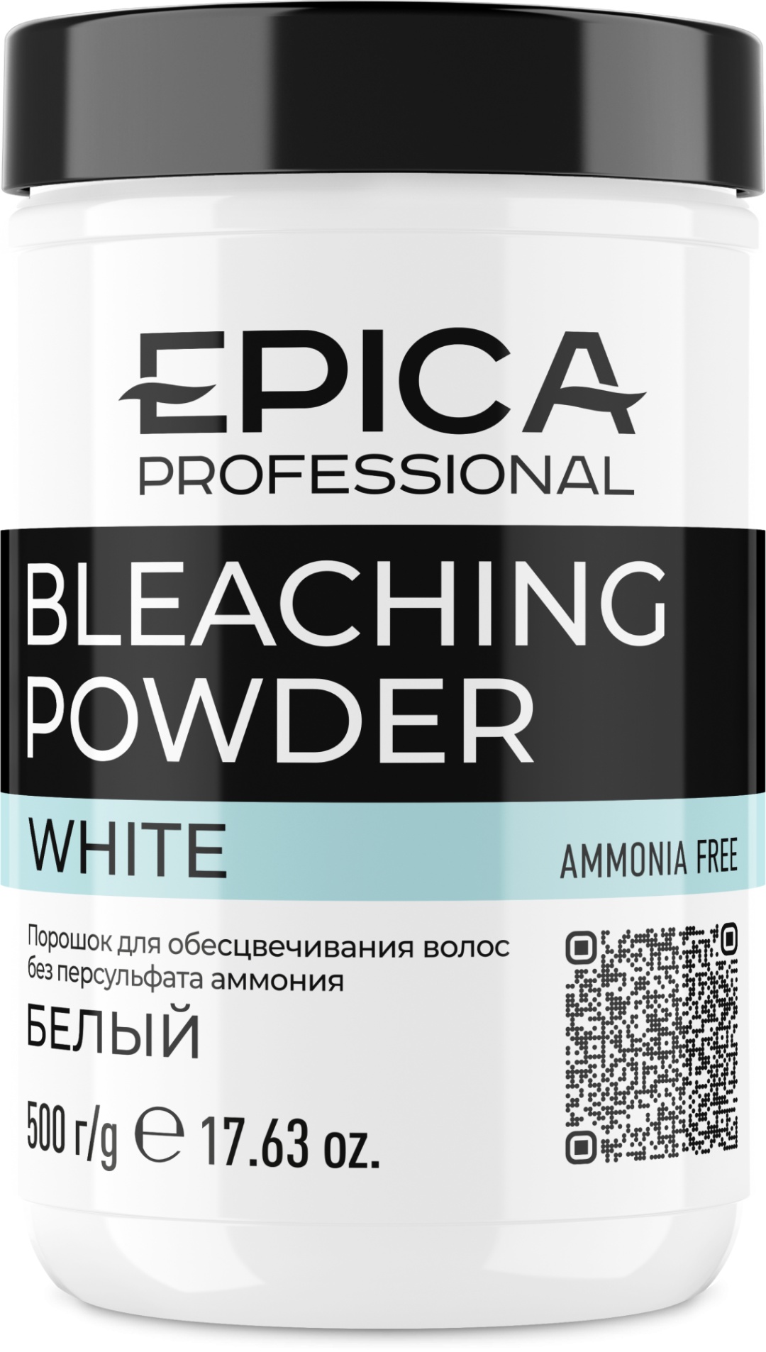 EPICA Professional NEW Bleaching Powder WHITE / Порошок для обесцвечивания Белый белый осветляющий порошок 500 мл