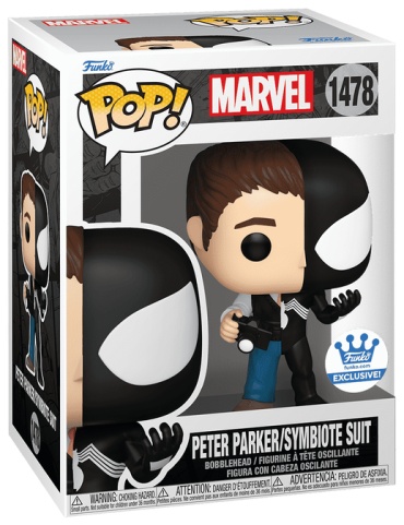 Funko Pop! Spiderman Peter Parker (Exclusive) Человек паук Питер Паркер (экслюзив) (1478) 10 см 1 шт