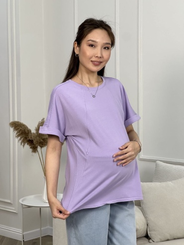 Футболка MamaStyle фиолетовый