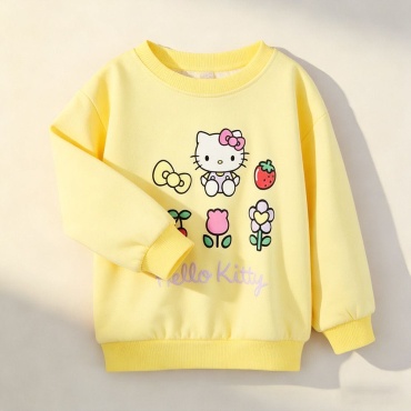 Свитшот Hello Kitty Hello Kitty Hello Kitty желтый