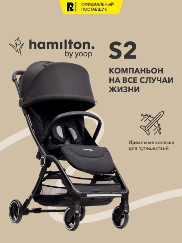 Коляска универсальная 2 в 1 621924980, черный