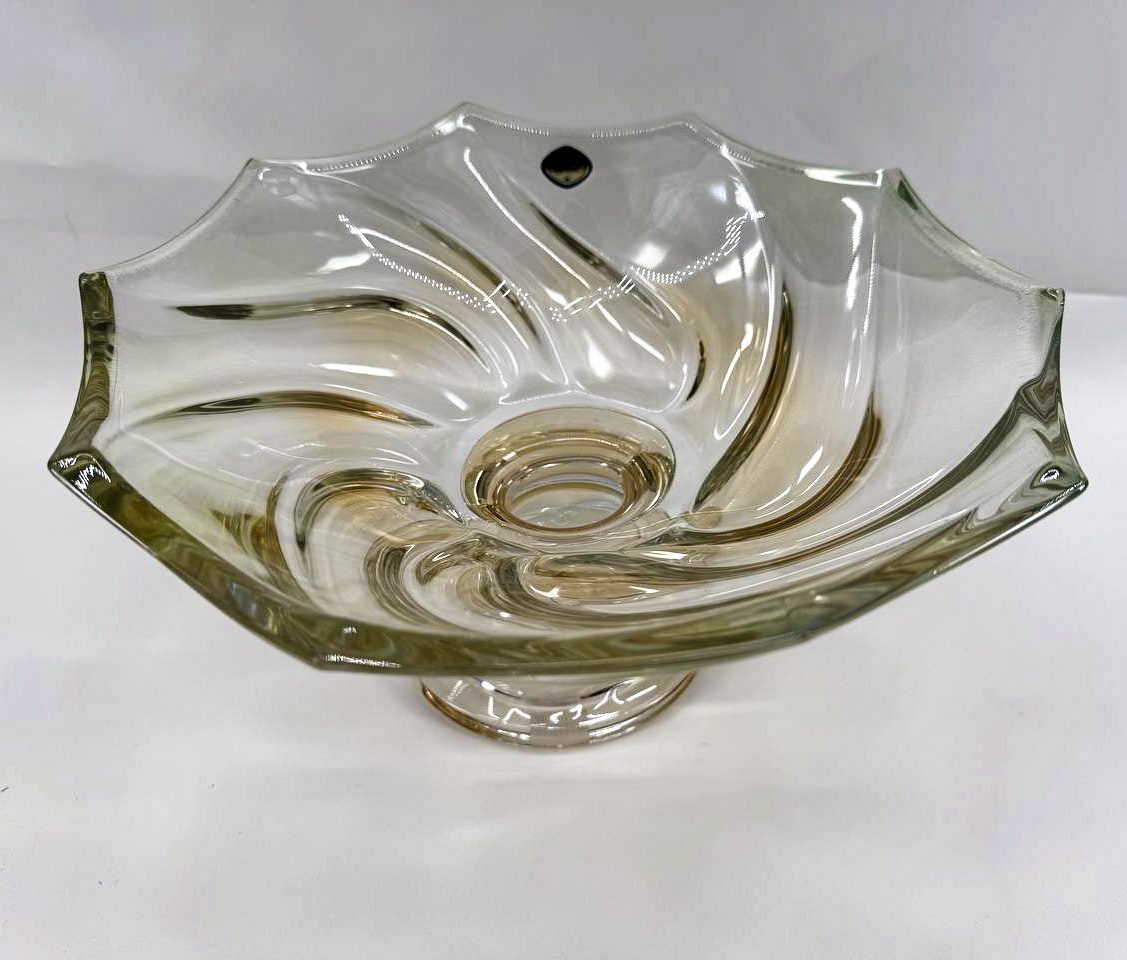 Блюдо Gold Crystal 31х31 см, хрусталь, 1 шт