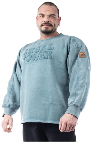 Свитшот Legal Power зеленый