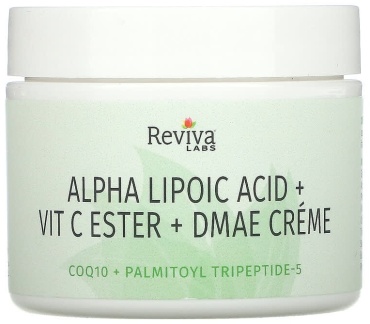 Reviva Labs крем Alpha Lipoic Acid+Vit C Ester+ DMAE Creme для лица 55 мл
