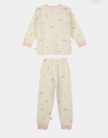 Пижама Taakids белый, розовый